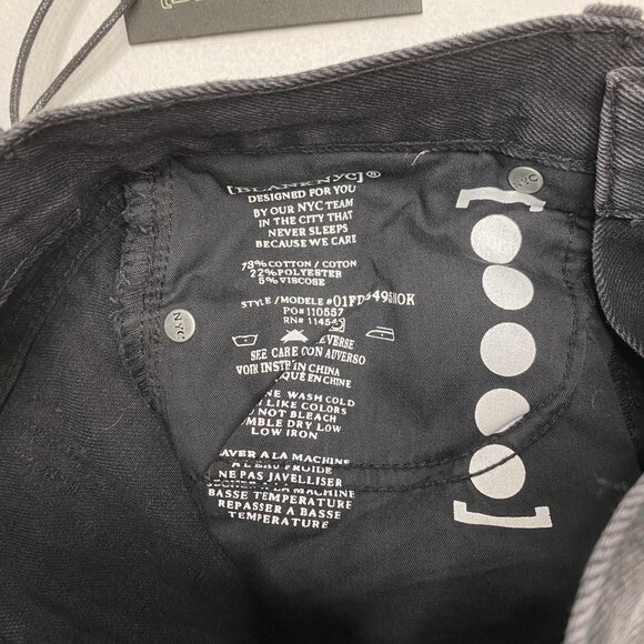 NWT BLANKNYC Black High Waist Distressed Shorts - Picture 8 of 10